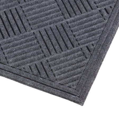 Wycieraczka Diamond 120  x 180 cm kolor szary