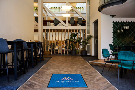 Wycieraczka tekstylna z logo Star  60 x 85 cm