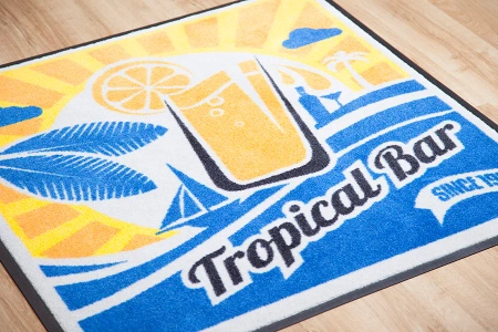 Wycieraczka tekstylna z logo Star  60 x 85 cm