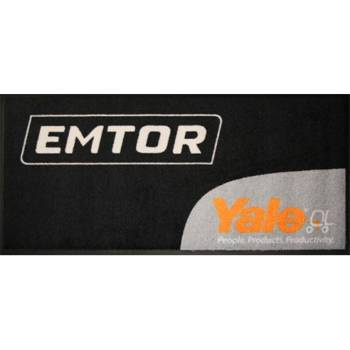 Wycieraczka tekstylna z logo Prime 40 x 60 cm