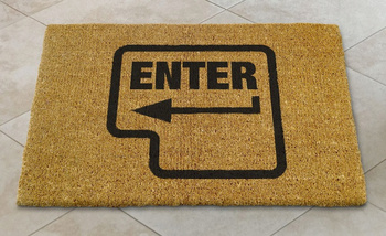 Wycieraczka kokosowa Enter