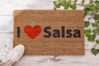 Wycieraczka kokosowa I love SALSA